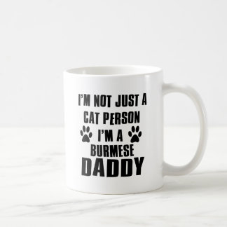 Birmanische Shirtkatze Entwürfe Kaffeetasse
