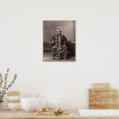 birmanischer Richter, Ende des 19. Jahrhunderts Poster (Küche)