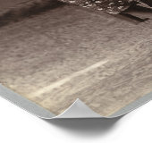 birmanischer Richter, Ende des 19. Jahrhunderts Poster (Ecke)