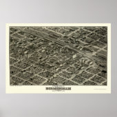 Birmingham, AL Panoramic Map - 1903 Poster (Vorne)