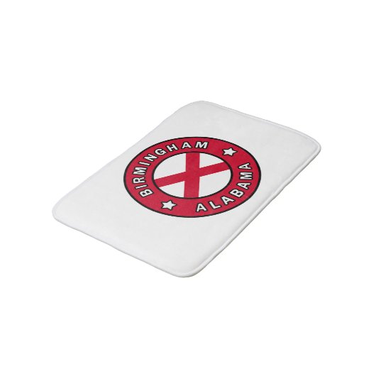 Birmingham Alabama Badematte (Schrägansicht)