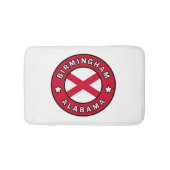 Birmingham Alabama Badematte (Vorderseite)