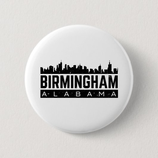 Birmingham Alabama Button (Vorderseite)