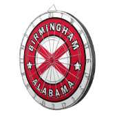 Birmingham Alabama Dartscheibe (Vorderseite rechts)