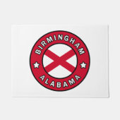 Birmingham Alabama Fußmatte (Vorderseite)