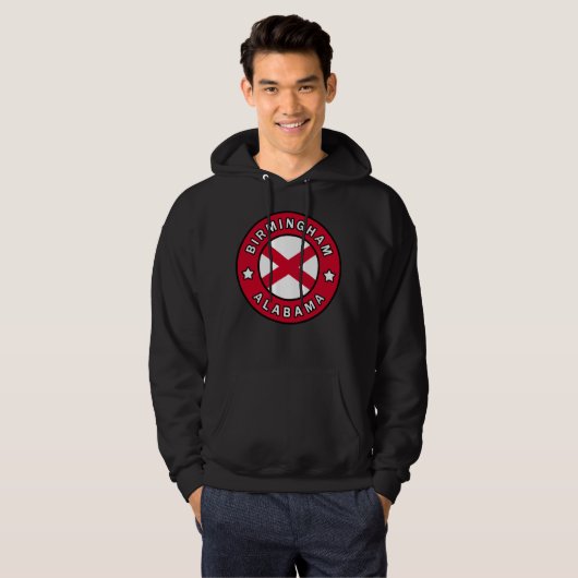 Birmingham Alabama Hoodie (Vorne ganz)