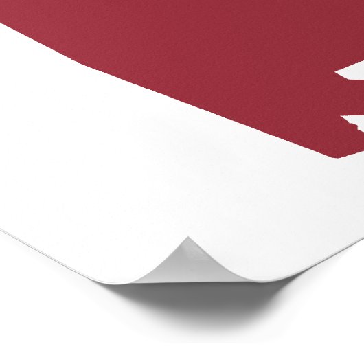 Birmingham, Alabama-Liebe Poster (Ecke)