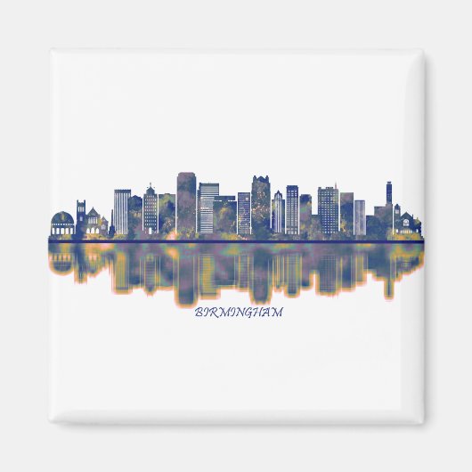 Birmingham Alabama Magnet (Vorne)