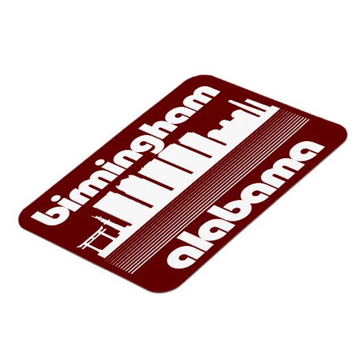 Birmingham, Alabama Magnet (Linke Seite)