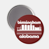 Birmingham, Alabama Magnet (Vorderseite/Rückseite)