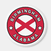 Birmingham Alabama Magnet (Vorne)