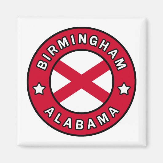 Birmingham Alabama Magnet (Vorne)