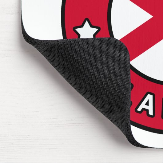 Birmingham Alabama Mousepad (Ecke)