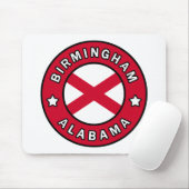 Birmingham Alabama Mousepad (Mit Mouse)