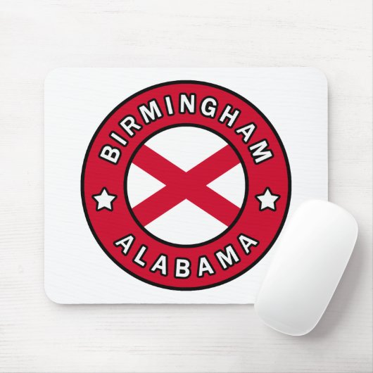 Birmingham Alabama Mousepad (Mit Mouse)