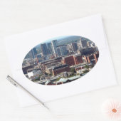 Birmingham, Alabama Ovaler Aufkleber (Umschlag)