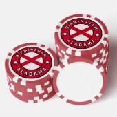 Birmingham Alabama Pokerchips (Stapel)