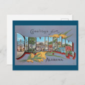 Birmingham Alabama Postcard Postkarte (Vorne/Hinten)