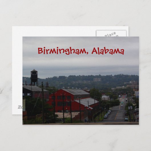 Birmingham, Alabama Postkarte (Vorne/Hinten)