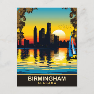 Birmingham Alabama, Reise Postkarte