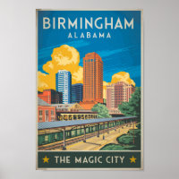 Birmingham Alabama Reisen Vintag