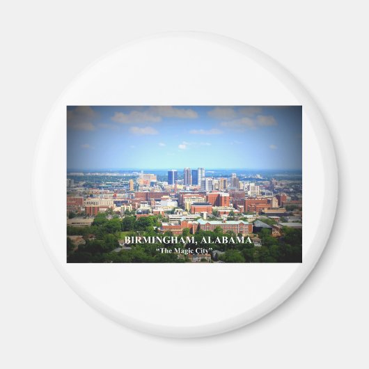 Birmingham, Alabama Skyline Magnet (Vorne)