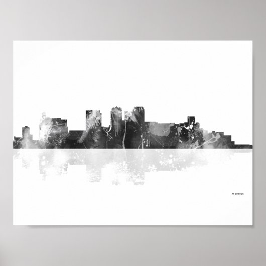 Birmingham Alabama Skyline Poster (Vorne)