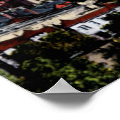 Birmingham Alabama Skyline View Poster (Ecke)