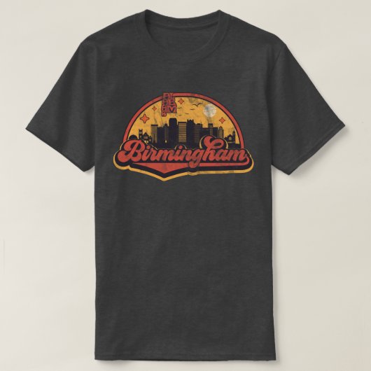 Birmingham, Alabama T-Shirt (Design vorne)