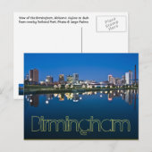 Birmingham, Alabama, USA Postkarte (Vorne/Hinten)