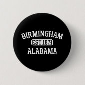 Birmingham Alabama Vintag Button (Vorderseite)