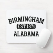 Birmingham Alabama Vintag Mousepad (Mit Mouse)
