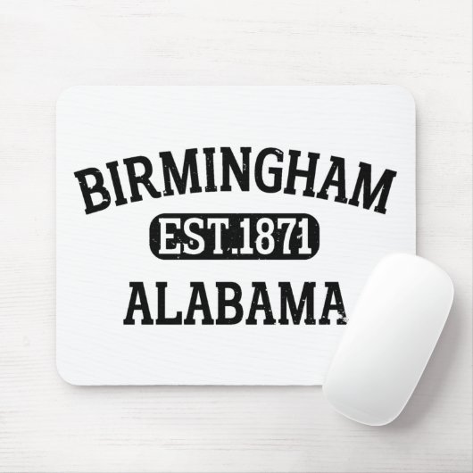Birmingham Alabama Vintag Mousepad (Mit Mouse)