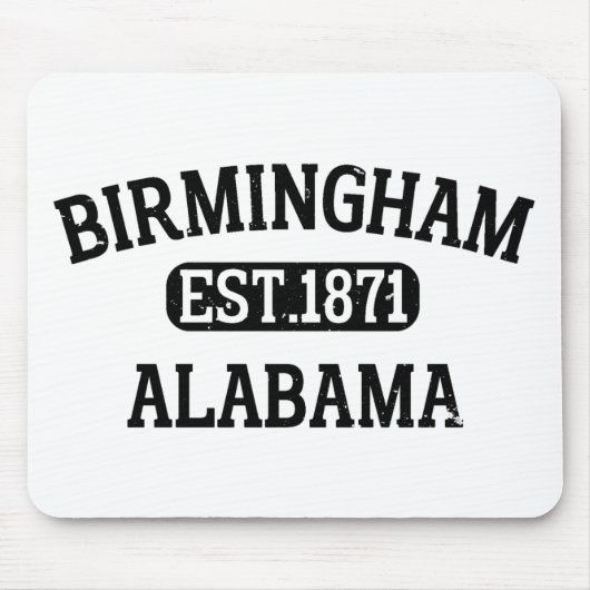 Birmingham Alabama Vintag Mousepad (Vorne)