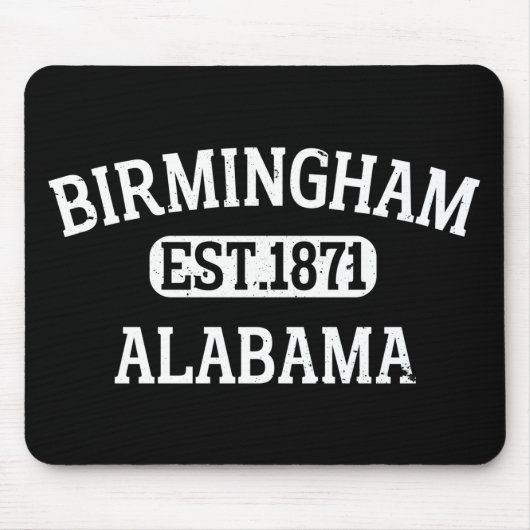Birmingham Alabama Vintag Mousepad (Vorne)