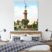 Birmingham Alabama Vulkan auf dem Roten Berg Leinwanddruck (Insitu (Schlafzimmer))