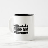 Birmingham Alabama Zweifarbige Tasse (Vorderseite Links)