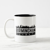 Birmingham Alabama Zweifarbige Tasse (Links)