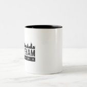 Birmingham Alabama Zweifarbige Tasse (Mittel)
