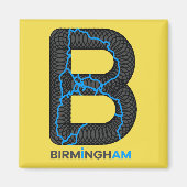 Birmingham Canals Magnet (Vorne)