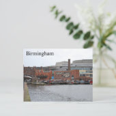 Birmingham Canals Postkarte (Stehend Vorderseite)