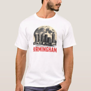 Birmingham City Alabama  Skyline  T-Shirt