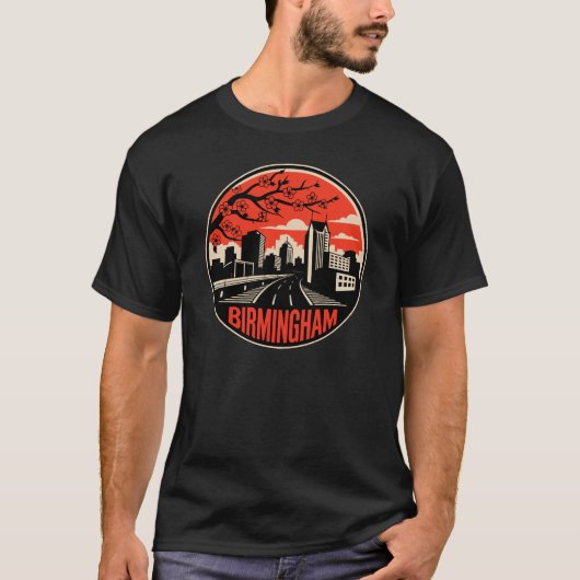Birmingham City Alabama USA T-Shirt (Vorderseite)