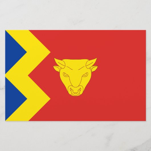 Birmingham City Flag Briefpapier (Vorderseite)