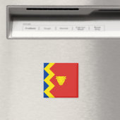 Birmingham City Flag Magnet (In Situ (Geschirrspüler))