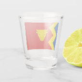 Birmingham City Flag Schnapsglas (Rückseite)