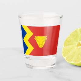 Birmingham City Flag Schnapsglas