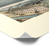 Birmingham, CT Panoramic Map - 1876 Poster (Ecke)