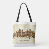 Birmingham England Cityscape Tasche (Rückseite)