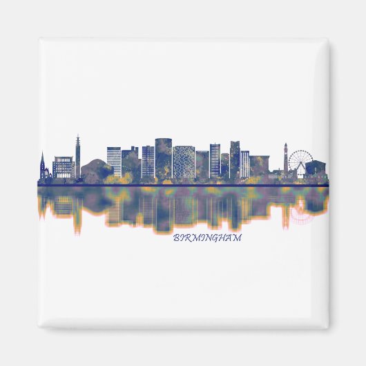 Birmingham England Magnet (Vorne)